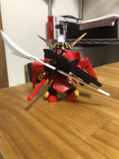 LEGEND BB 武者頑駄無背面武器装着