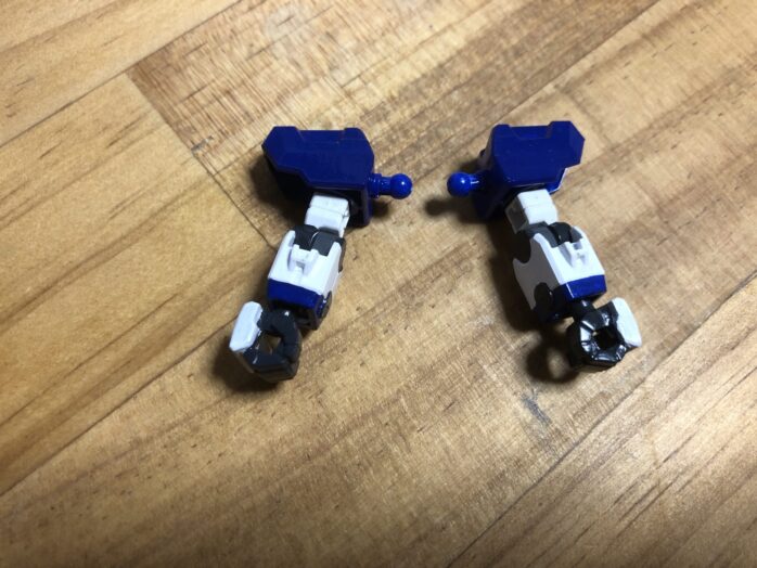 EXSTダブルオーガンダム塗装両腕