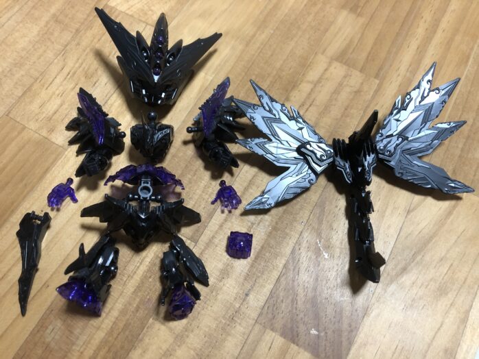 ドミナントDドラゴン各パーツ完成