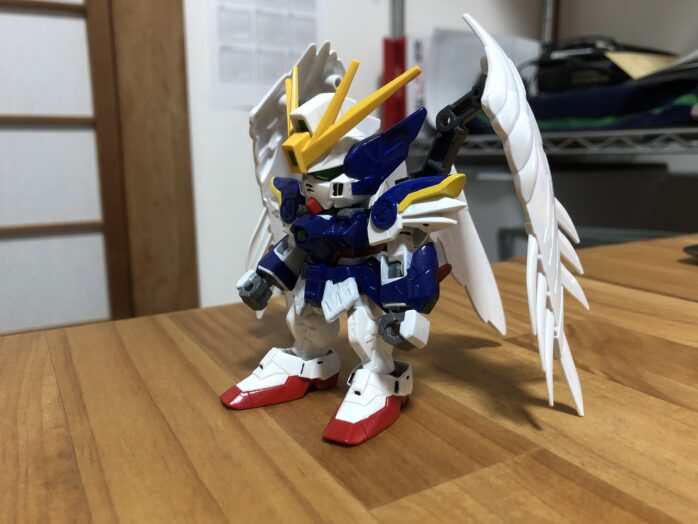 EXSTウイングガンダムゼロEW塗装斜面