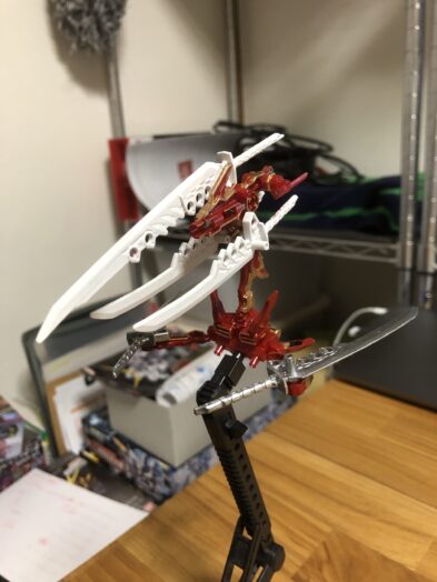 孫権-赫炎翔虎-塗装サポートメカ前