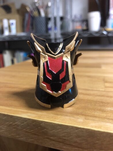 司馬懿デスティニーガンダム塗装頭背面