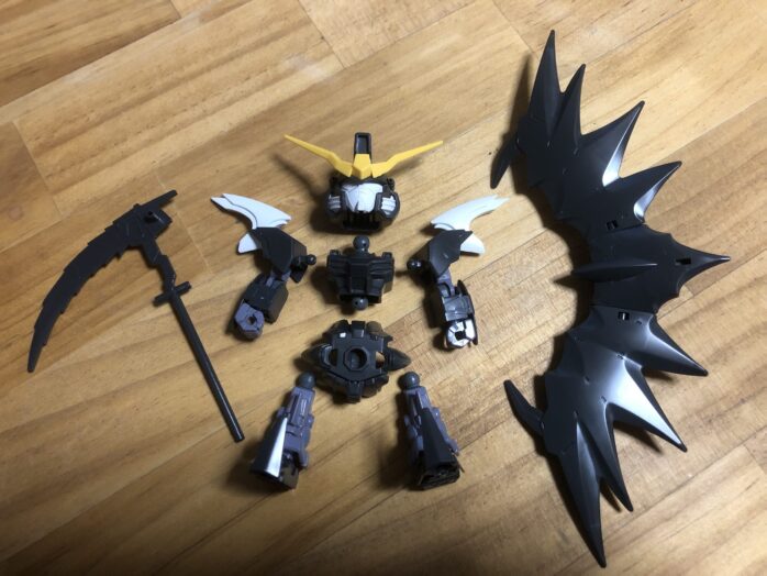 EXSTガンダムデスサイズEW各パーツ完成