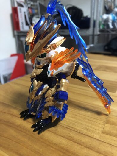 孫策ガンダムアストレイ塗装斜面