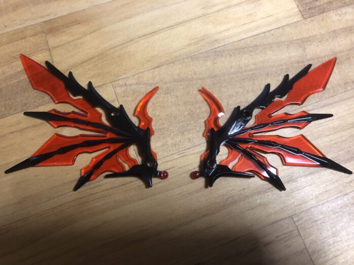 ダークグラスパードラゴン塗装翼