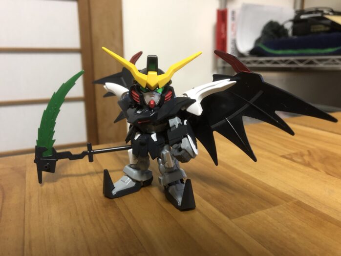 EXSTガンダムデスサイズEW塗装アクション1