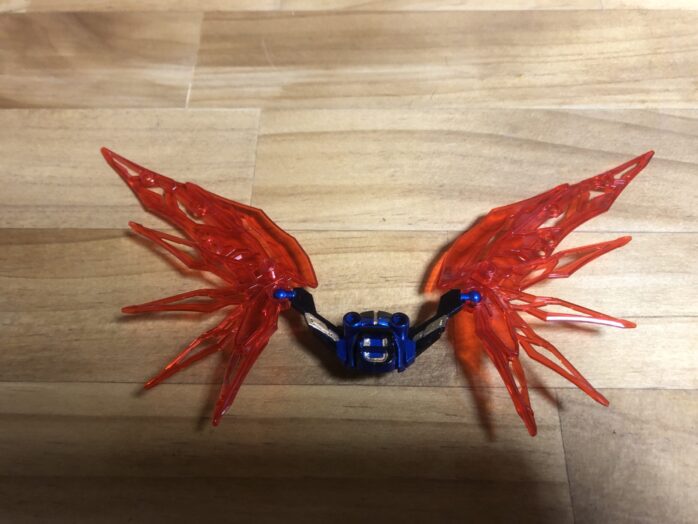 司馬懿デスティニーガンダム塗装バックパック展開