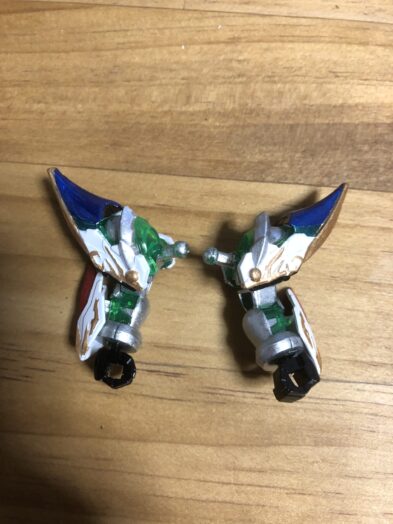 ナイトストライクガンダム塗装両腕