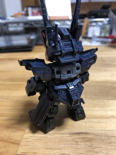 サージェントヴェルデバスターガンダムDXセット背面