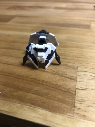 才蔵ガンダムデルタカイ塗装腰前