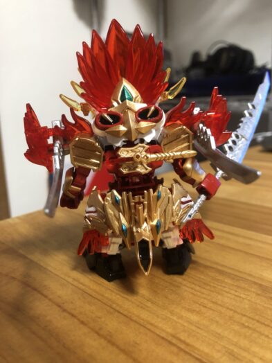 孫権ガンダムアストレイ塗装背面