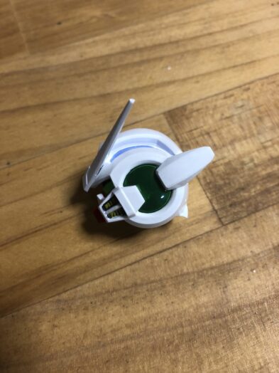 EXSTガンダムエクシア塗装頭横