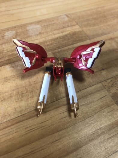 呂布シナンジュ塗装バックパック開き