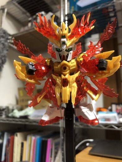 炎皇張飛ゴッドガンダムアクション