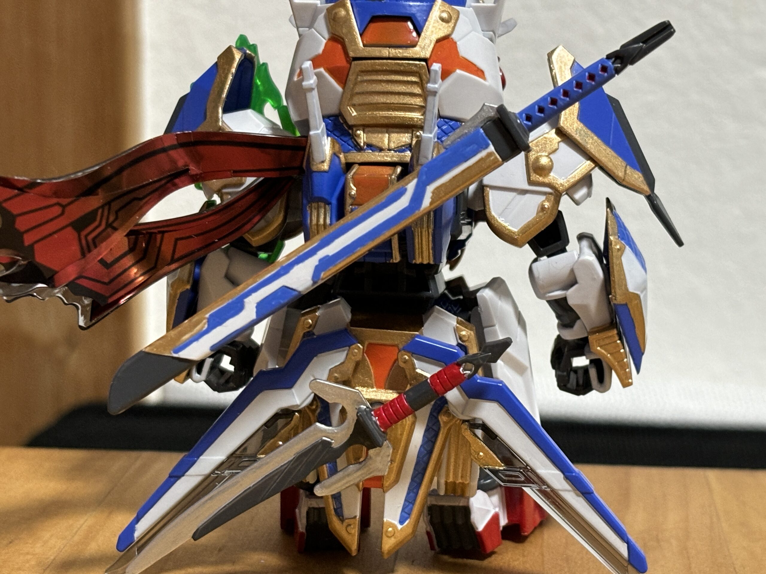 隠密ガンダムエアリアル塗装武器装着