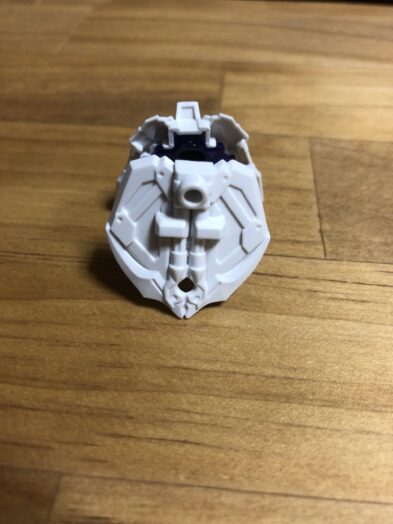 才蔵ガンダムデルタカイ素組腰後ろ