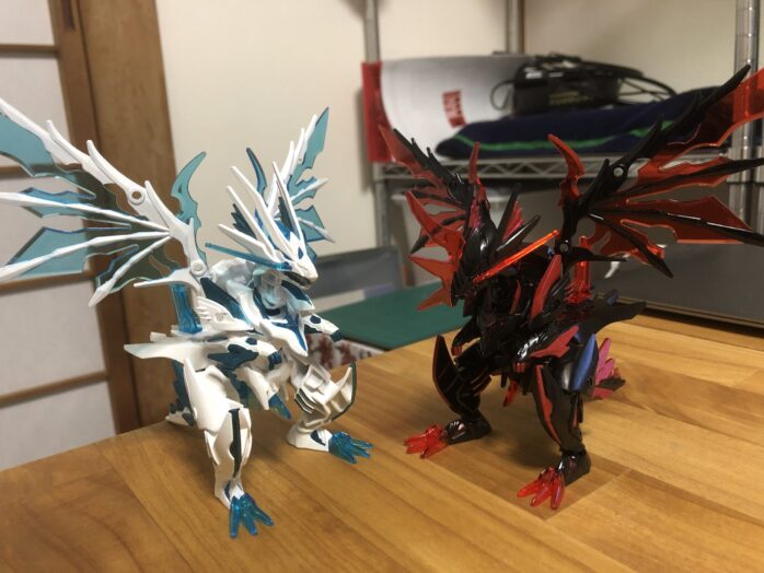 ダークグラスパードラゴン＆シャイングラスパードラゴン1