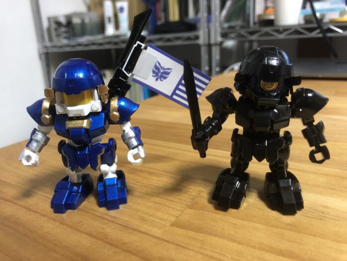 BUG&部隊兵セット塗装正面