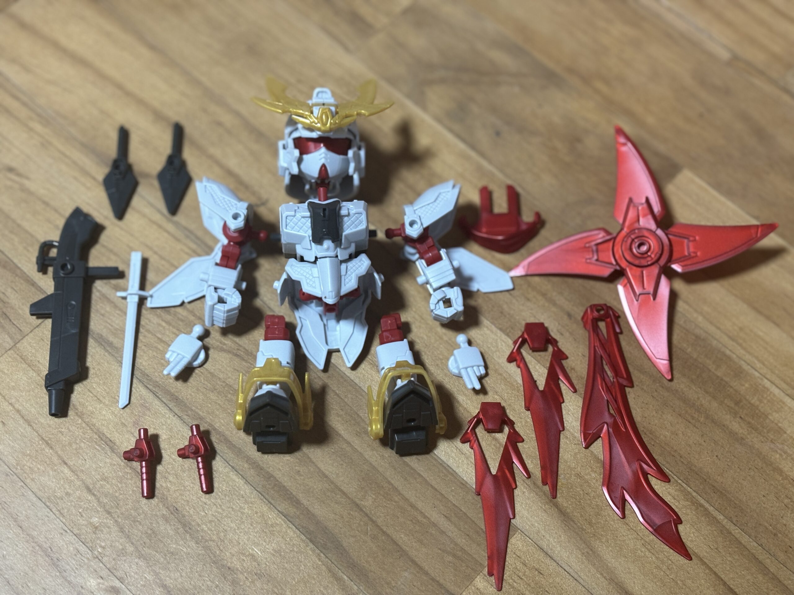 RX-零丸各パーツ完成