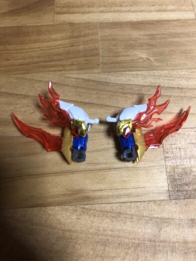 張飛ゴッドガンダム両腕