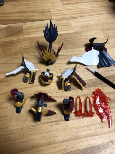 信長エピオン各パーツ完成