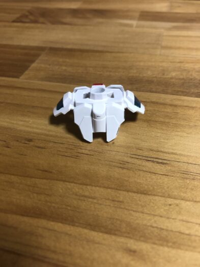 EXSTトライバーニングガンダム塗装腰背面