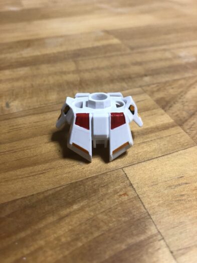 EXSTνガンダム塗装腰背面