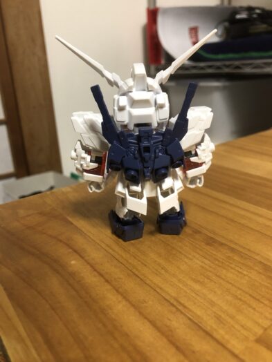 EXSTユニコーンガンダム背面