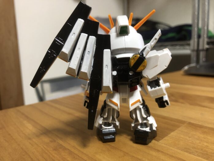 EXSTνガンダム塗装背面