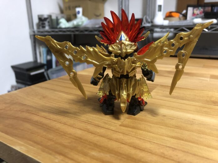 孫堅ガンダムアストレイ背面