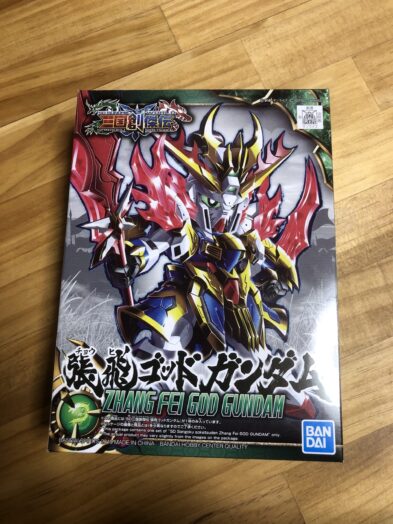 張飛ゴッドガンダムパッケージ