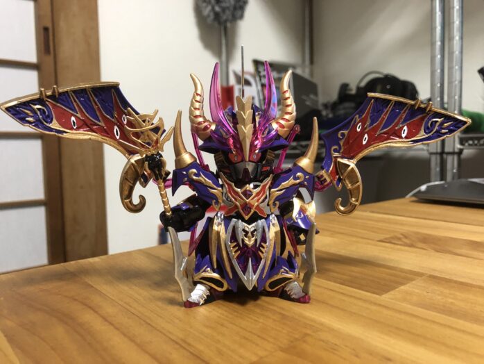 ウォーロックイージスガンダム塗装展開