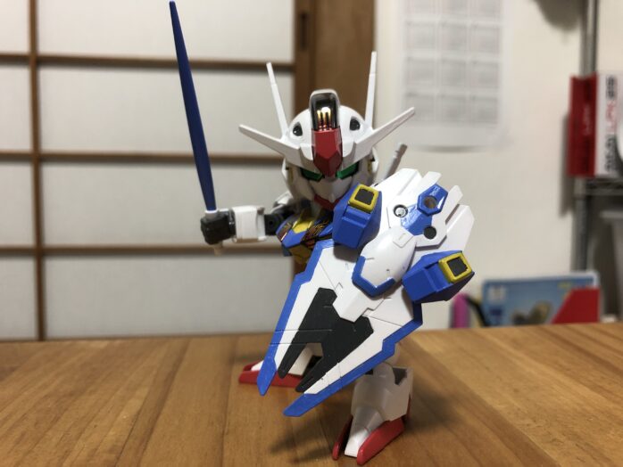 EXSTガンダムエアリアル塗装アクション②