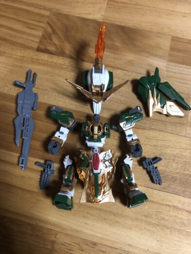 黄忠ガンダムデュナメス塗装各パーツ完成