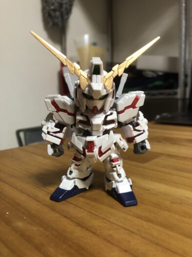 EXSTユニコーンガンダム塗装正面