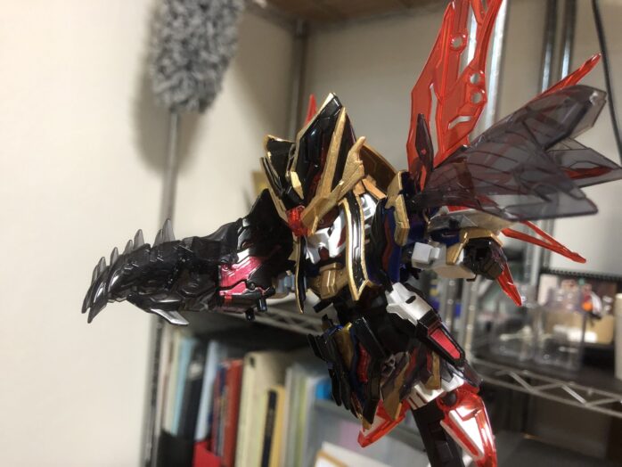 司馬懿デスティニーガンダム塗装アクション2