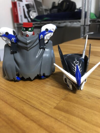 レイフガンダムGP04塗装頭変更方法