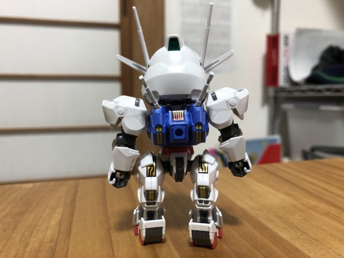 EXSTガンダムエアリアル塗装背面