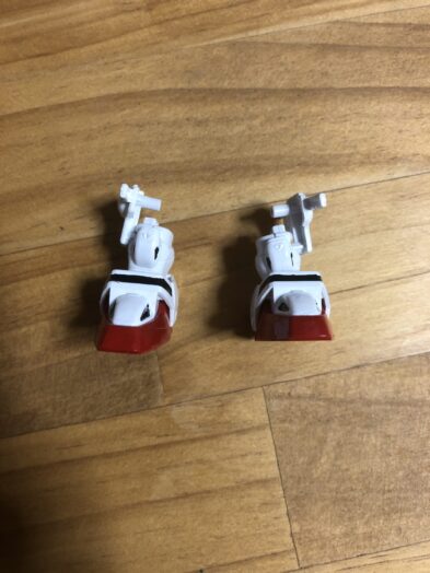 No.242 Gガンダム塗装両足