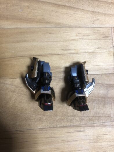 信長ガンダムエピオンダークマスクVer.塗装両足