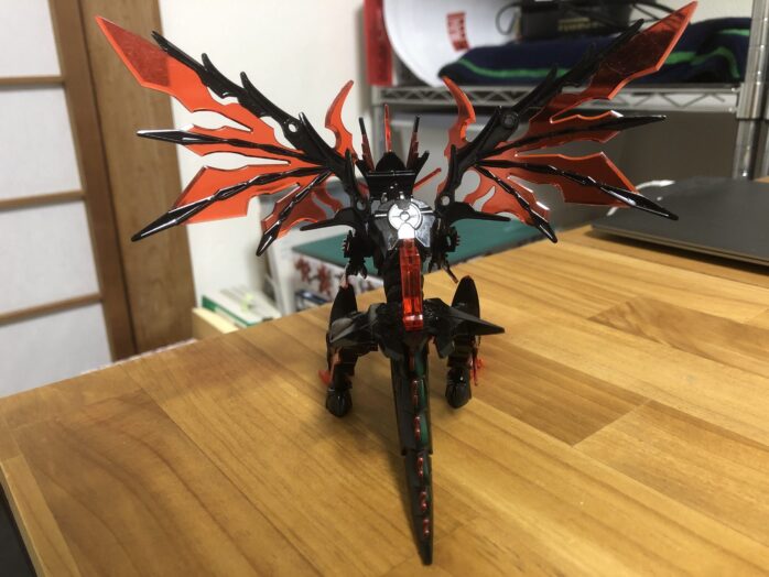 ダークグラスパードラゴン塗装背面