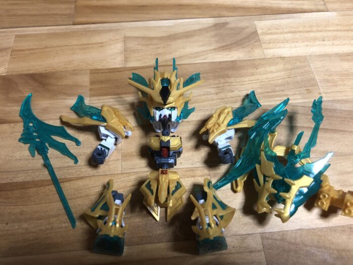 武聖関羽雲長νガンダム各パーツ完成