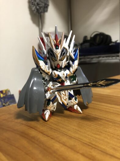 ナイトストライクガンダム塗装ミキシングマント