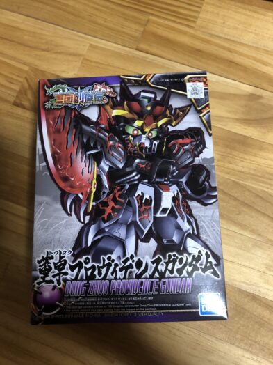 董卓プロヴィデンスガンダムパッケージ