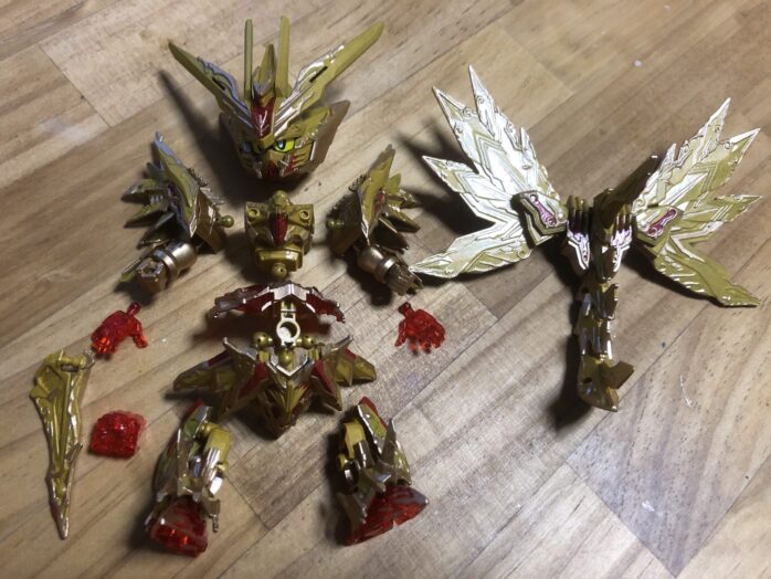 スペリオルSFD塗装各パーツ完成