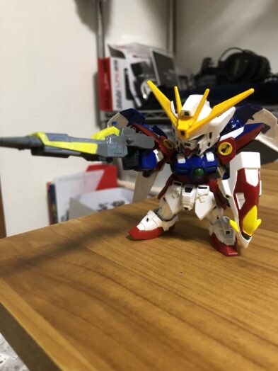 EXSTウイングガンダムゼロ塗装アクション2