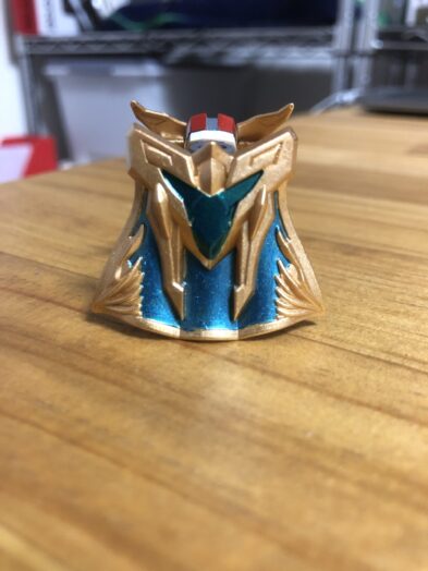 趙雲ダブルオーガンダム塗装腰背面