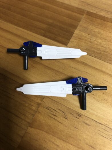 EXSTダブルオーガンダム塗装[GNソード]