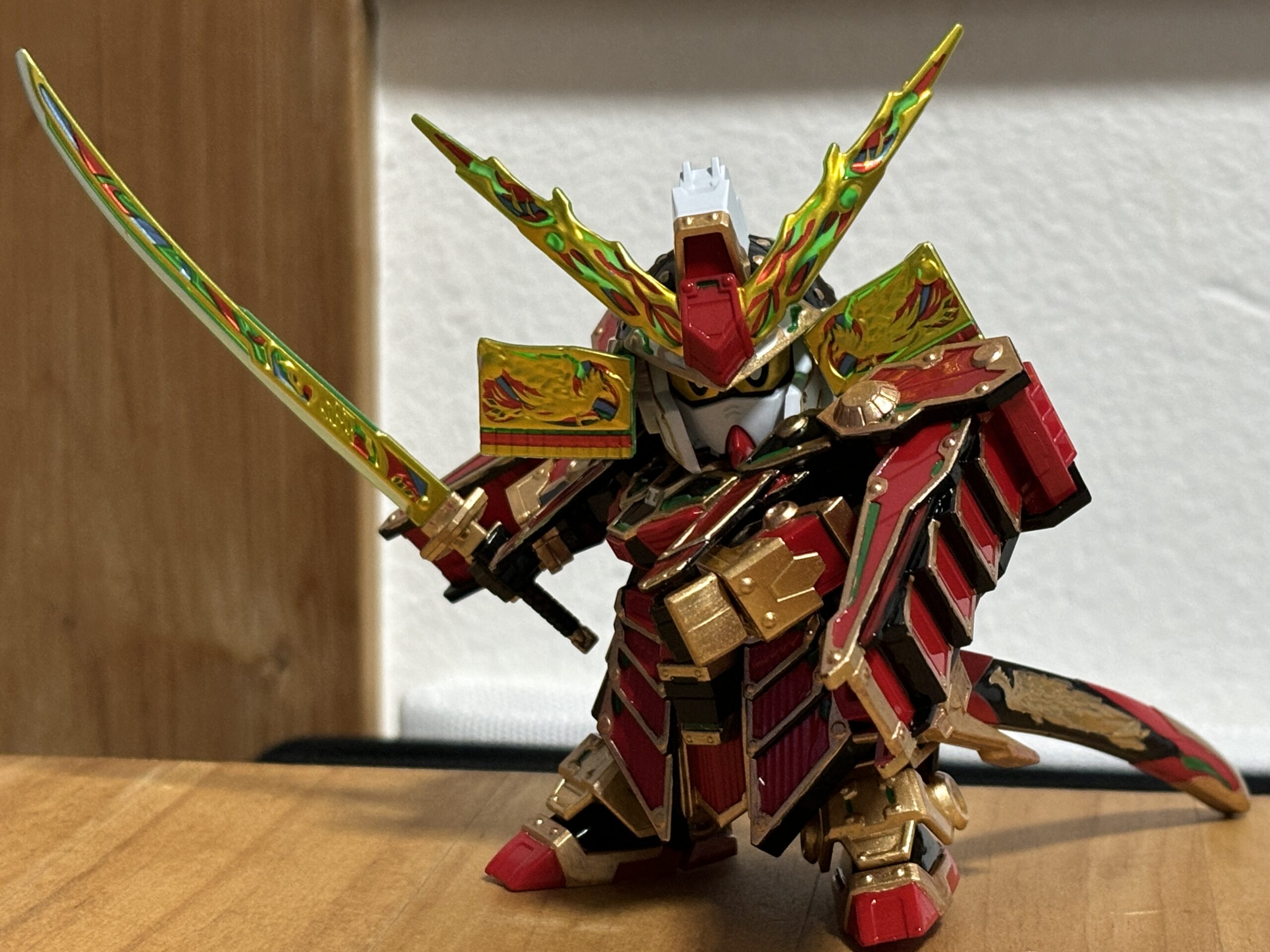 78代目武者頑駄無塗装アクション②