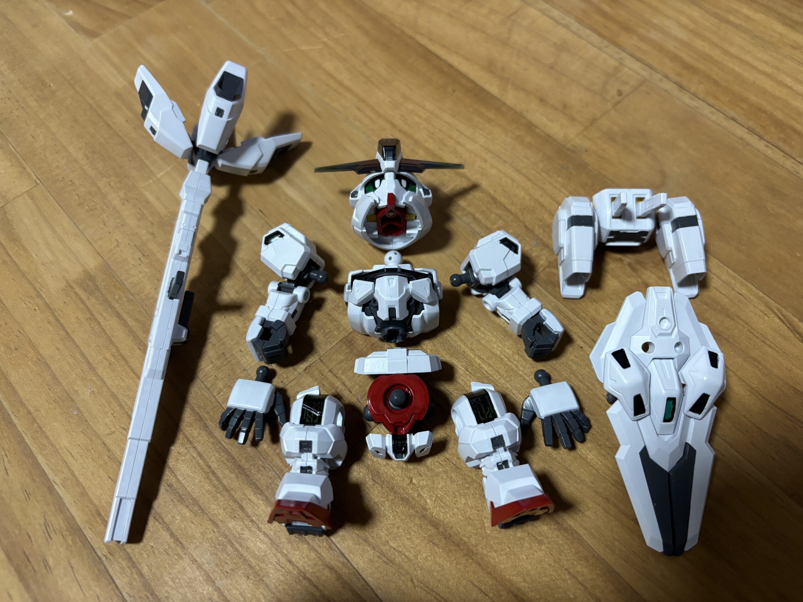 SDCSキャリバーン塗装各パーツ完成